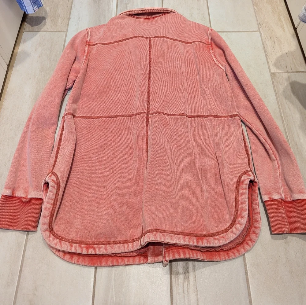 Anthropologie Pilcro Shacket Sweater Jacket Fleece Xs S - Picture 5 of 5